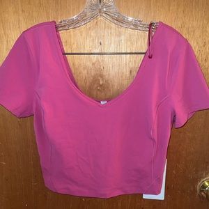 BNWT Lululemon Align T-Shirt SIZE 10 Pink